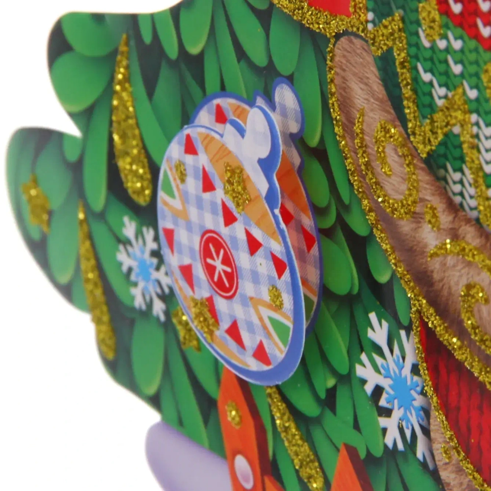 Плакат «Дедушка у ёлочки» 50 см