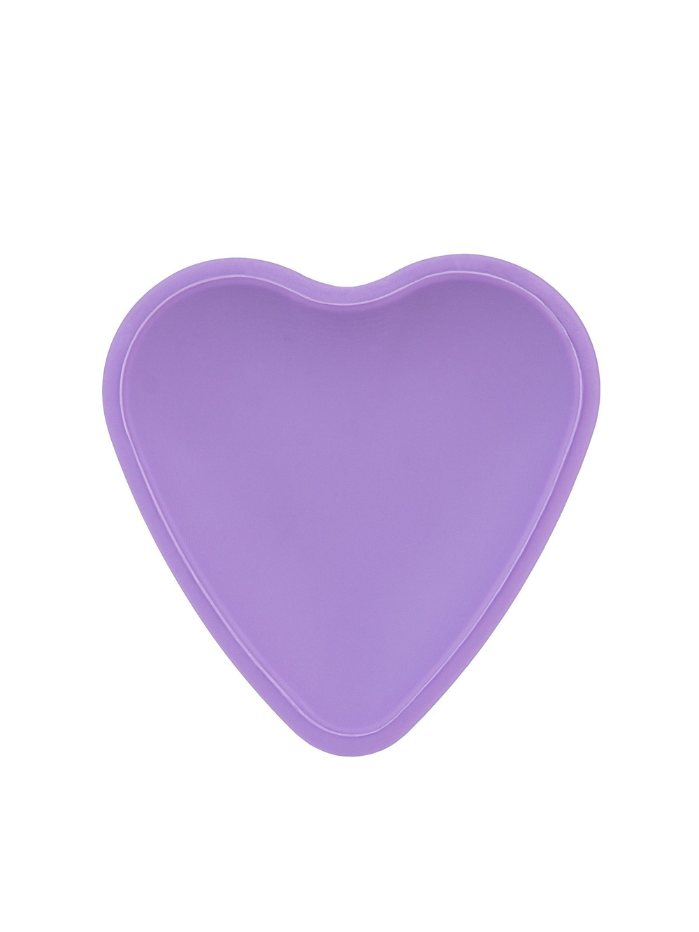 Фиолетовый нереалистичный дилдо Emotional Plus - 13 см.