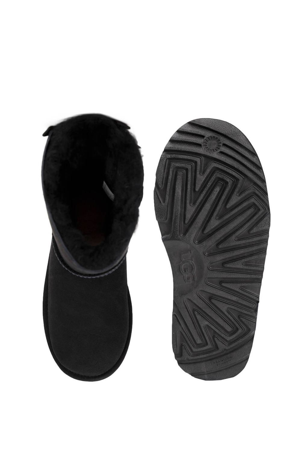 Утепленное угги Bailey UGG - черный(1017394K)