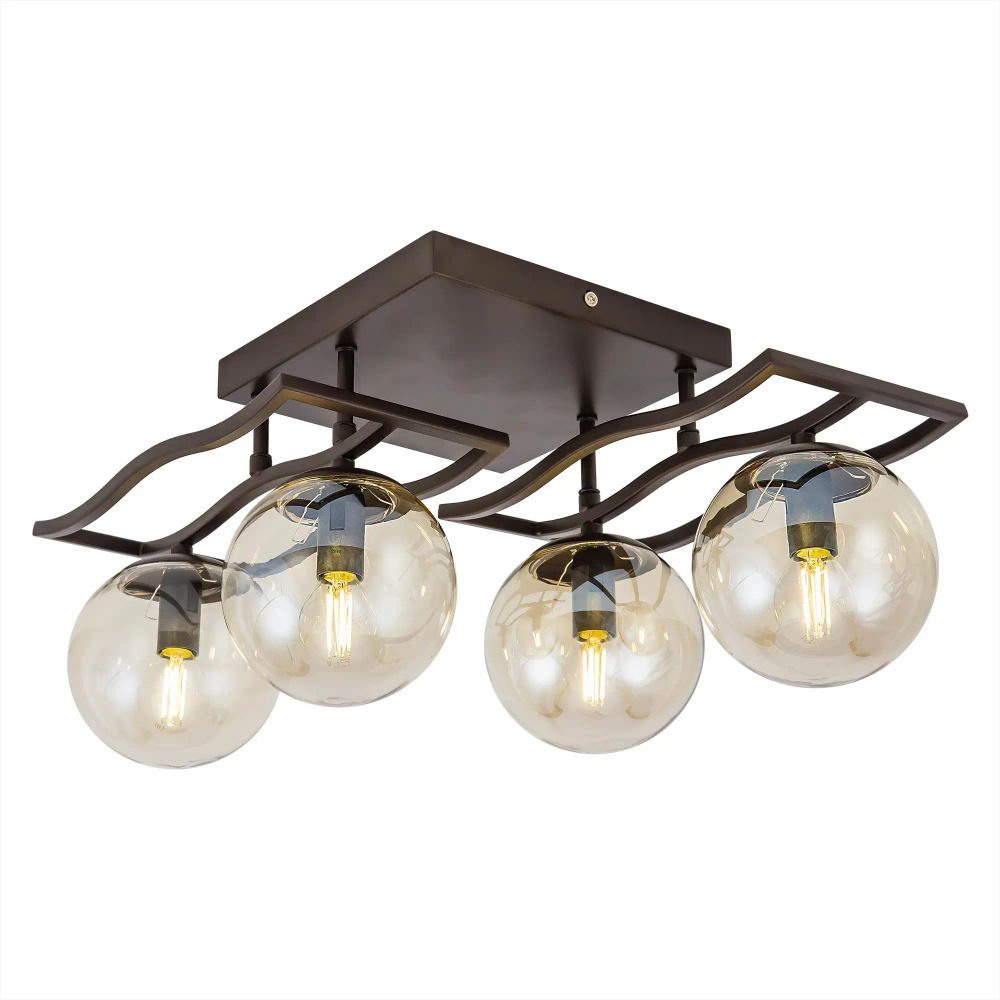 Citilux Бриз CL106245 Люстра потолочная Венге