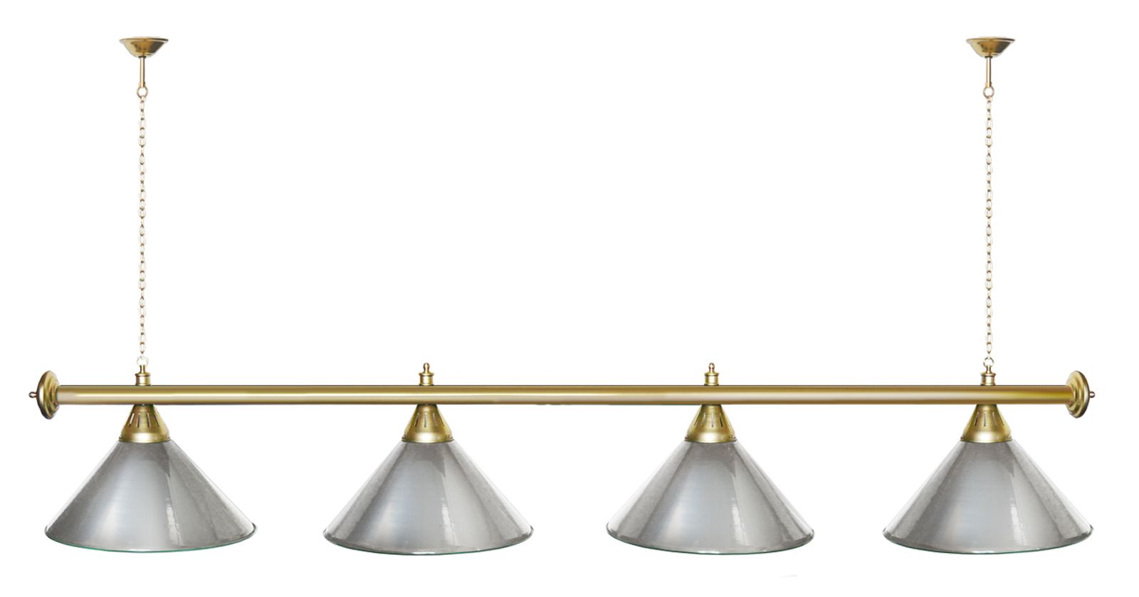 Лампа STARTBILLIARDS 4 пл. (плафоны золотые,штанга золотая,фурнитура золото) фото №42