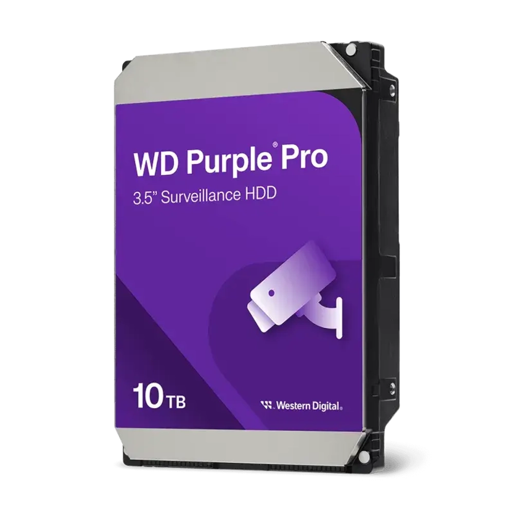 Жесткий диск для видеонаблюдения HDD 10Tb WD Purple Pro SATA3 512Mb 7200 3,5" WD102PURP