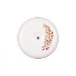 Распределительная коробка 78 мм, керамика, цвет белый, декор D106/2 (4 кабельных ввода в комплекте) B1-521-01-D106/2-K