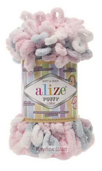 Пряжа Puffy Color (Alize) 5864, изображение