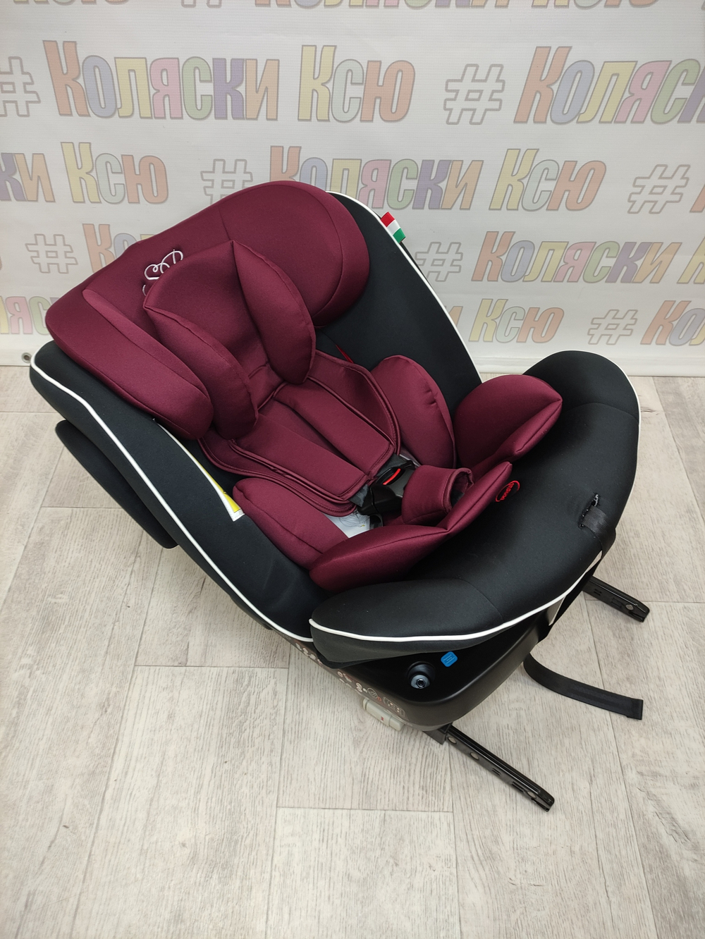 Автокресло детское Sweet Baby Crosstour 360 SPS Isofix 0-36 Wine / Black