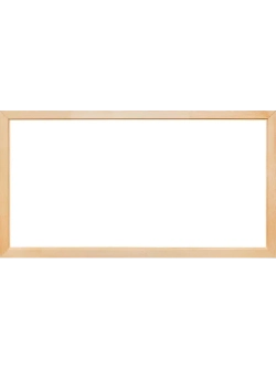 Деревянная рама 45x90 для картин на подрамнике сеч. 40x18