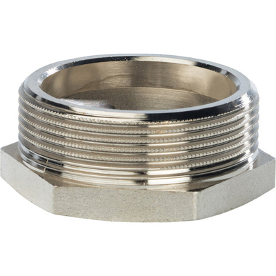 Футорка Stout 1 1/2"Х1/2" нар-вн никель