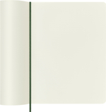Блокнот Moleskine Classic Soft (QP623K15) 19х25 см, 192стр. без линовки, мягкая обложка, зеленый