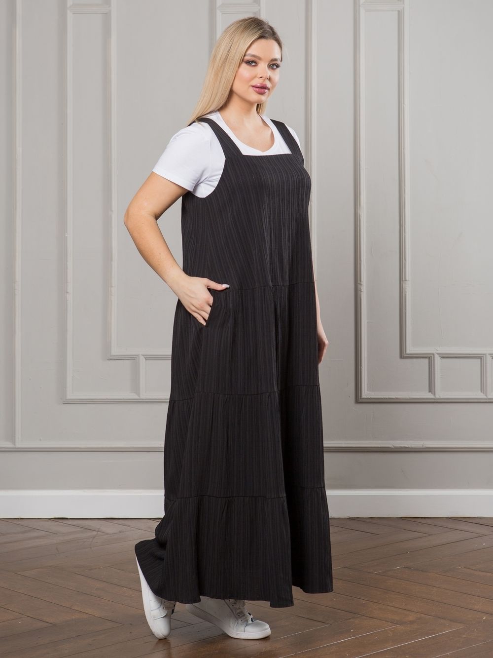 Сарафан 1251 капучино Novita (Акция)