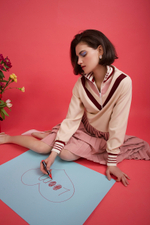 Платье «Олимпиада 4.0» розовое