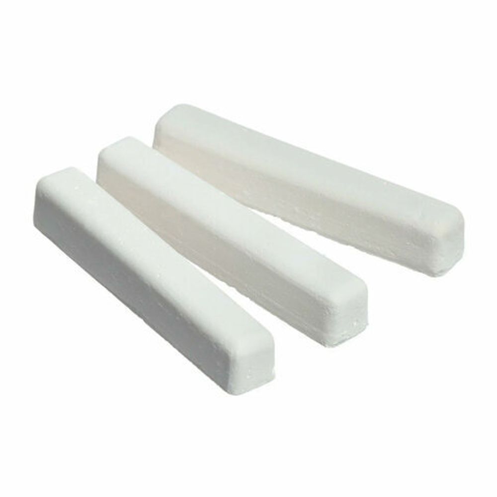 Мел белый ГАММА, НАБОР 12 шт., средней твердости, квадратный, 280120213