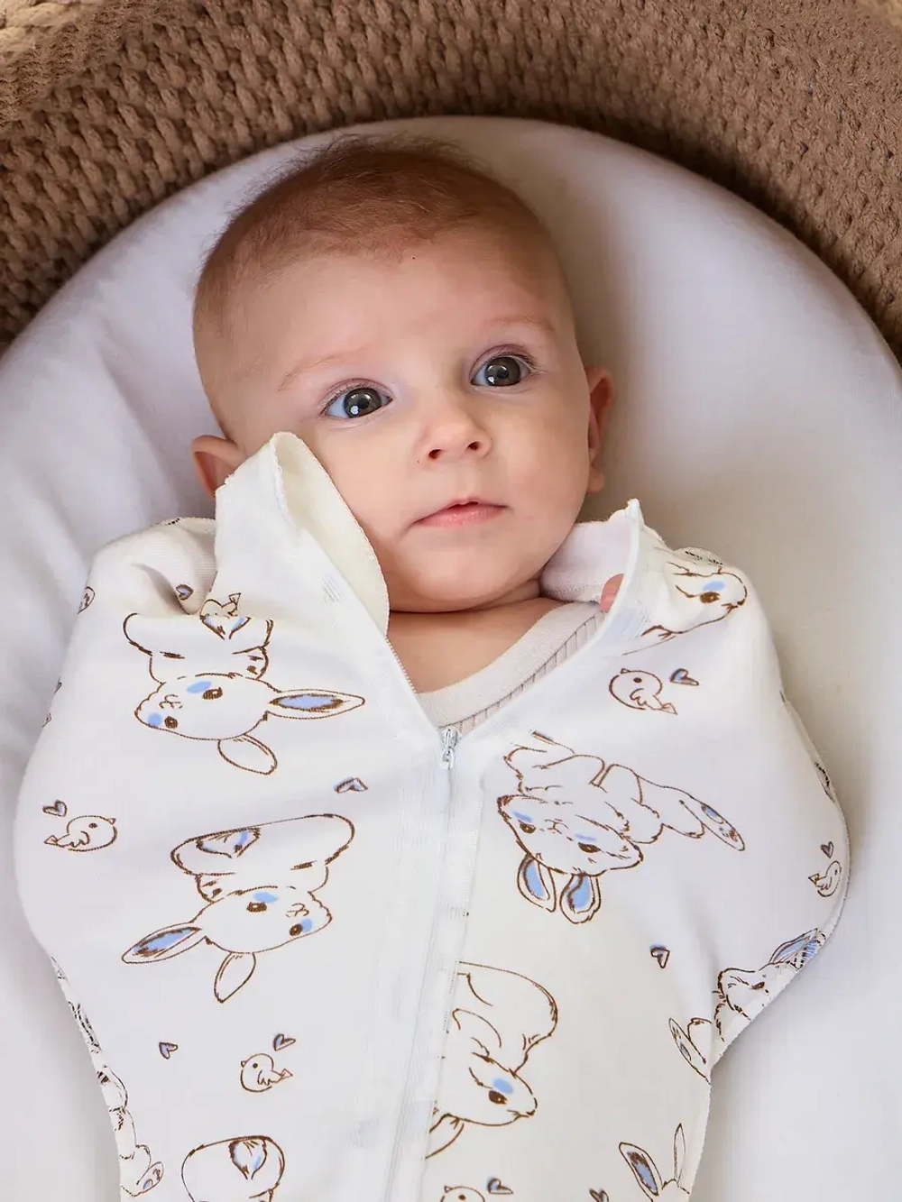 Пеленка кокон для новорожденных