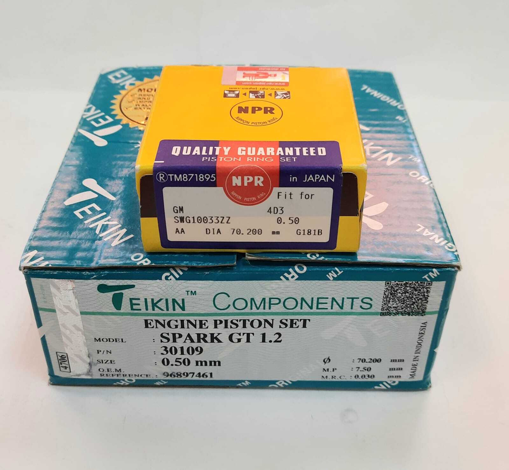 Поршни Teikin с кольцами NPR +0.50 B12D1
