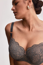 Бюстгальтер с чашкой на тонком поролоне Lusso (Размер: 95G) (Цвет: хаки)