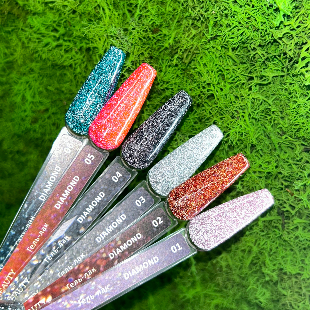 ICEbeauty Гель-лак Diamond 04, 10 мл