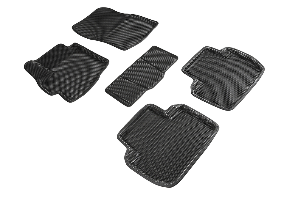 Коврики EVA 3D соты для Citroen C-Crosser 2007-2013, Seintex.95201