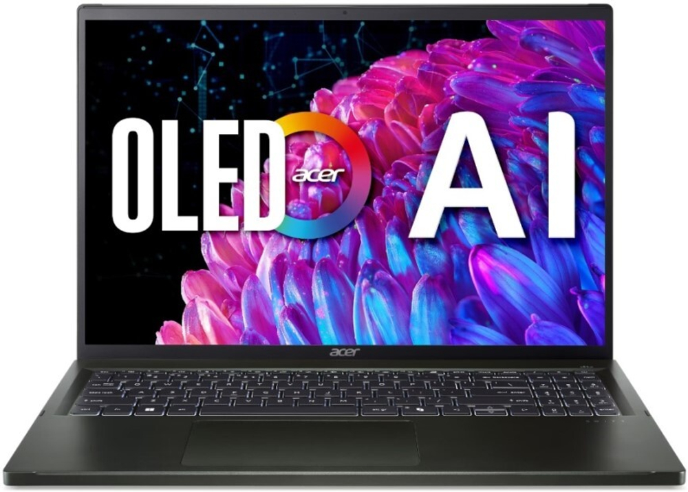 Ноутбук  Acer Swift Edge SFE16-44-R2RD 16 ", Ryzen 7, 16 Гб RAM, 1 Тб SSD, Radeon 780M, Черный