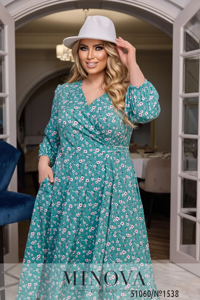Платье 1538-мята Minova