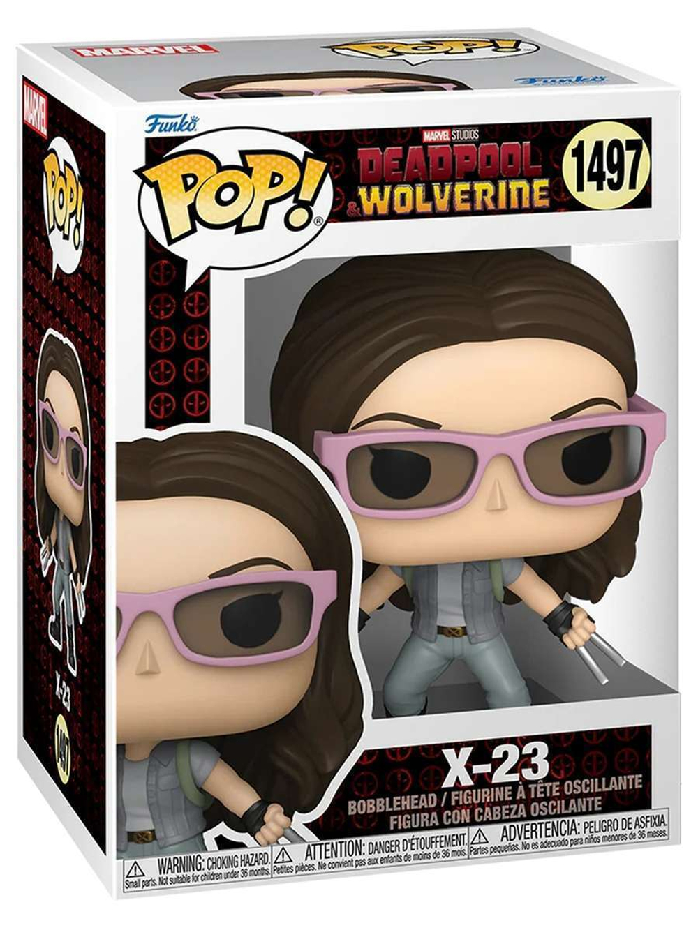Фигурка Funko POP! Bobble Marvel Deadpool 3 X-23 (1497) 84849