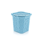 Многофункциональная корзина ажурная 15 лт голубой