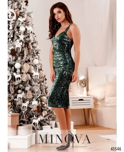 Платье 2040-морская-волна Minova