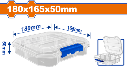Органайзер прозрачный 180х165х50 мм (32) WADFOW WTB8341