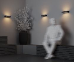 Уличный настенный светодиодный светильник Maytoni Lot O428WL-L20GF3K