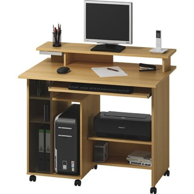 Компьютерный стол 20 Бук Бавария 381 105*67*94 см, Бук Бавария   Фиеста