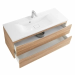 Тумба с раковиной Belbagno MARINO 120 подвесная Rovere Bianco