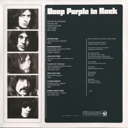 Deep Purple. In Rock (Limited. Purple vinyl) (LP) Лимитированное коллекционное издание на цветном виниле.