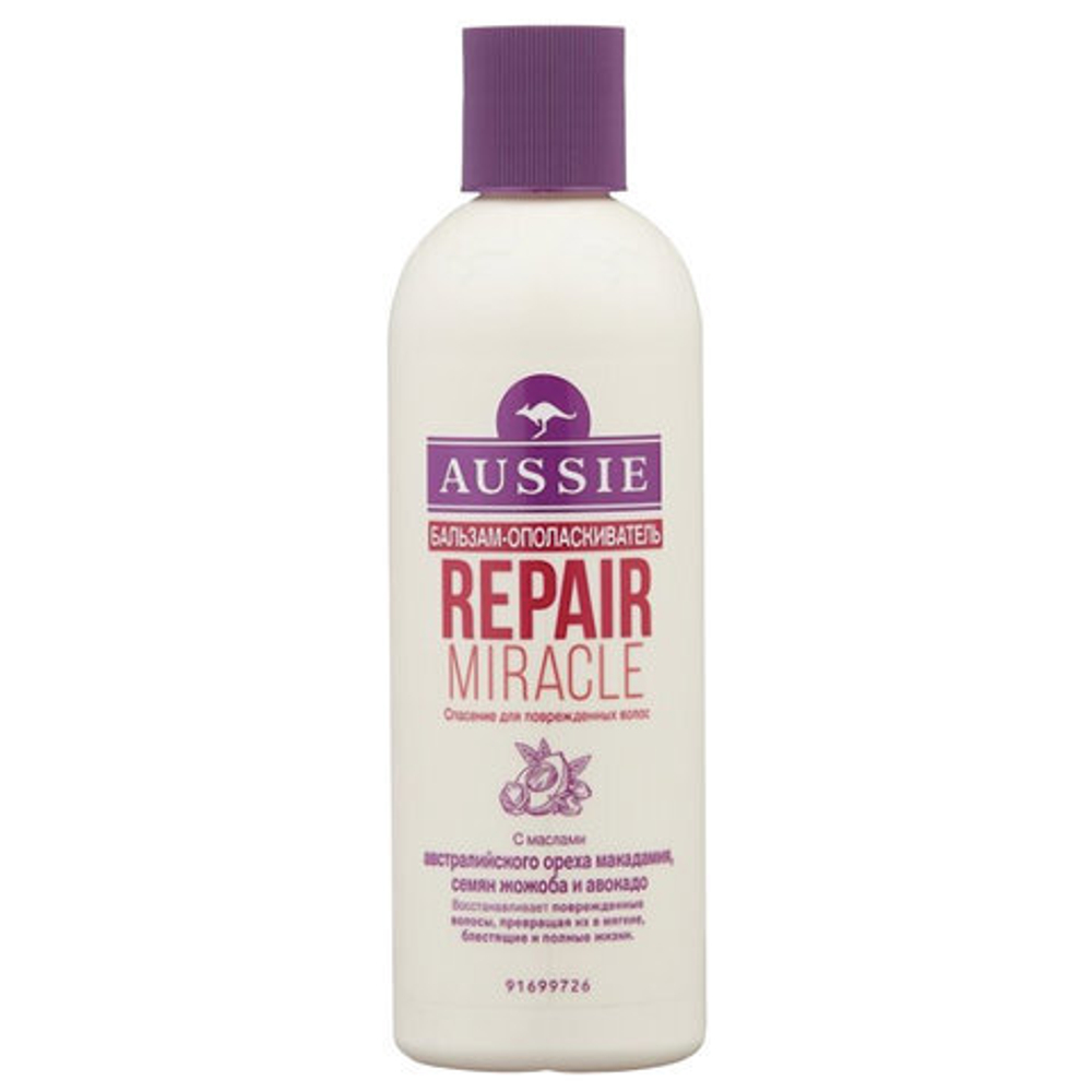 Aussie Бальзам-ополаскиватель Repair Miracle, для поврежденных волос, 200 мл