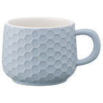 Чайная пара marshmallow, 300 мл, серо-голубая