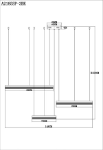 Подвесная люстра Arte Lamp MERCURY A2185SP-3BK