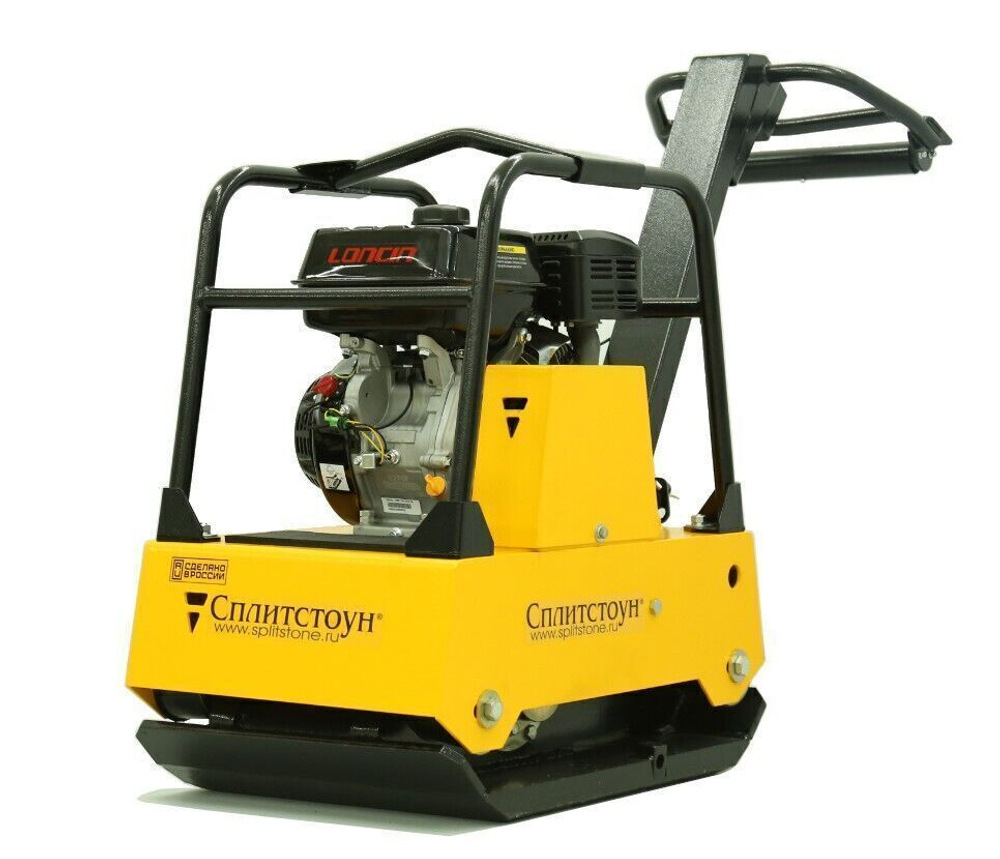 Виброплита бензиновая Сплитстоун VS-309 - 300 кг / 40 кН / Loncin G270F