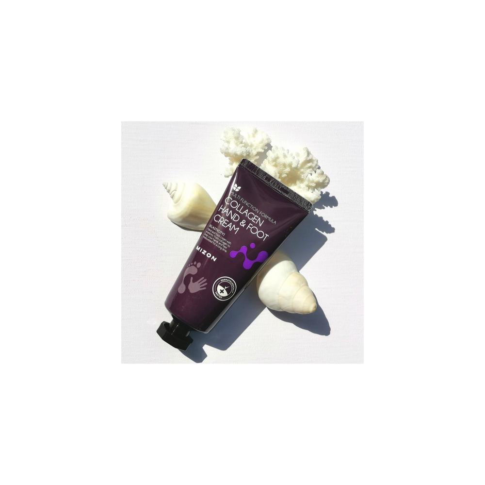 Mizon Multi Function Formula Collagen - крем для рук и ног /   100  ml  / GTIN 8809689370204