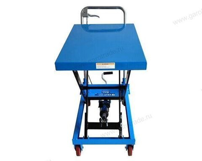 Тележка гидравлическая платформенная TLF-750 AE&T 750 кг