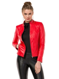 Куртка женская из натуральной кожи