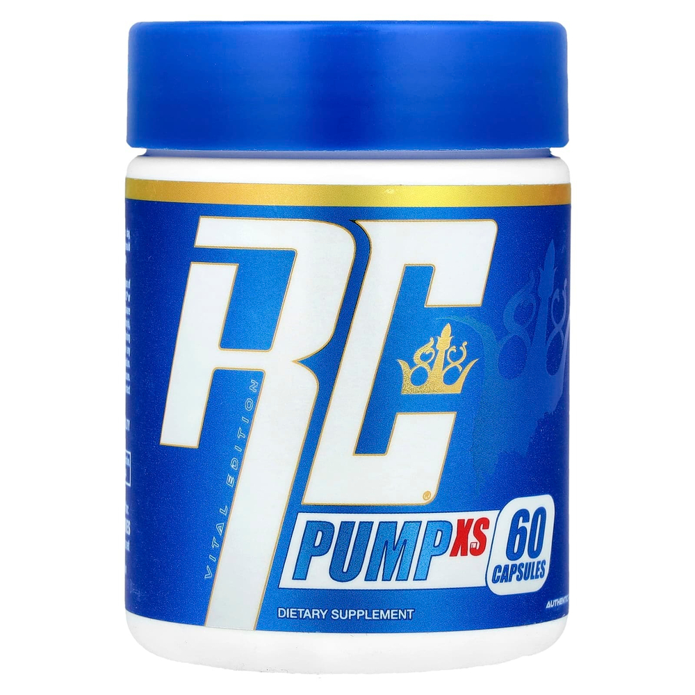 Ronnie Coleman, Vital Edition, Pump XS ™, 500 мг, 60 капсул