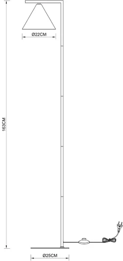 Торшер Arte Lamp DAVID