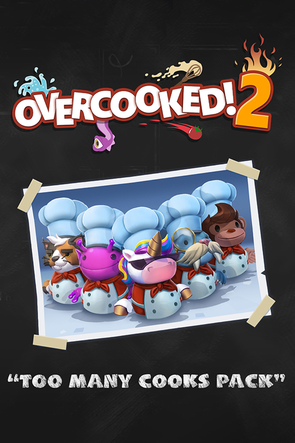 Overcooked! 2 - Too Many Cooks DLC (для ПК, цифровой код доступа)