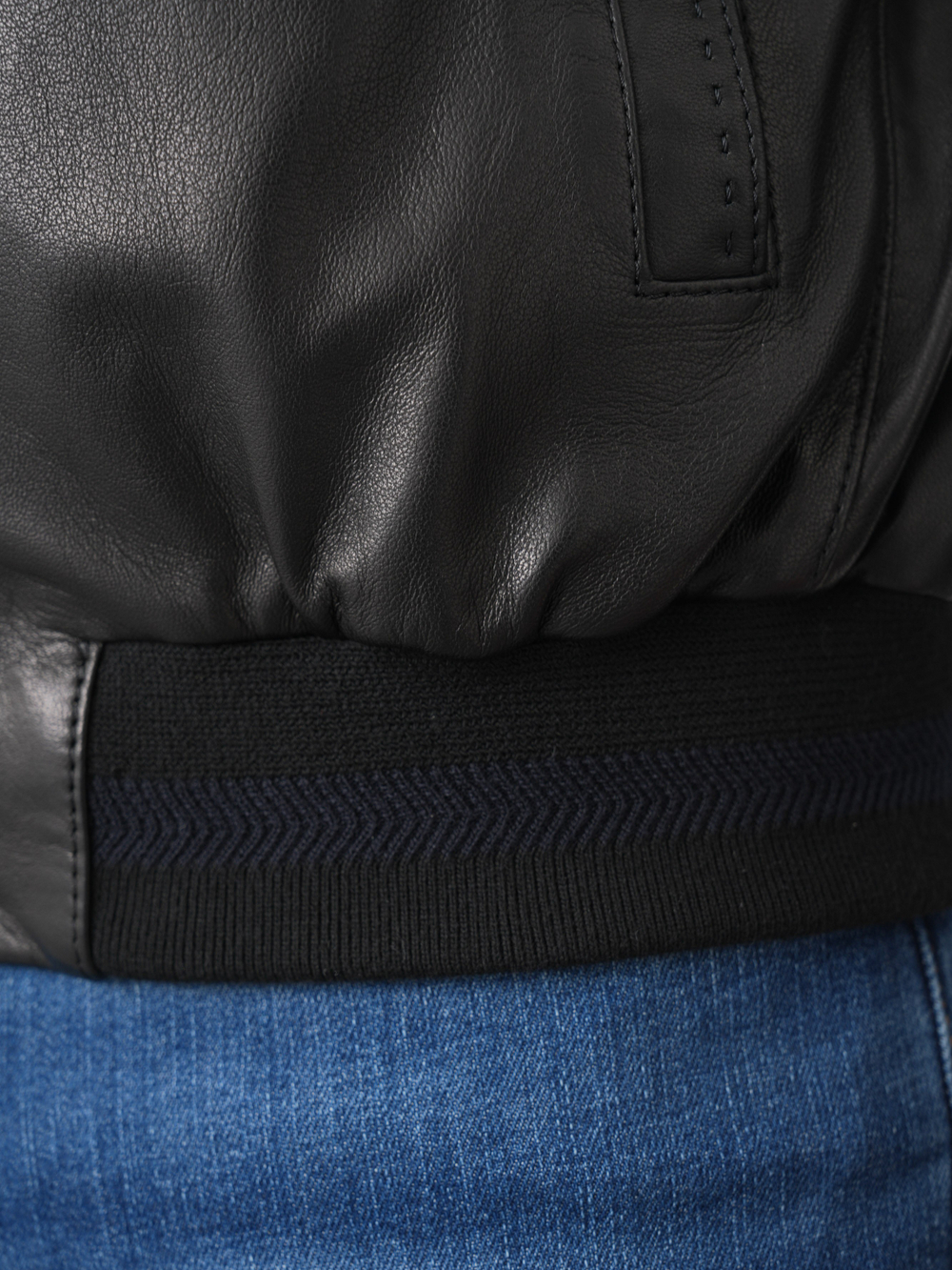 KHIMEONE Мужская кожаная демисезонная куртка (натуральная кожа наппа)