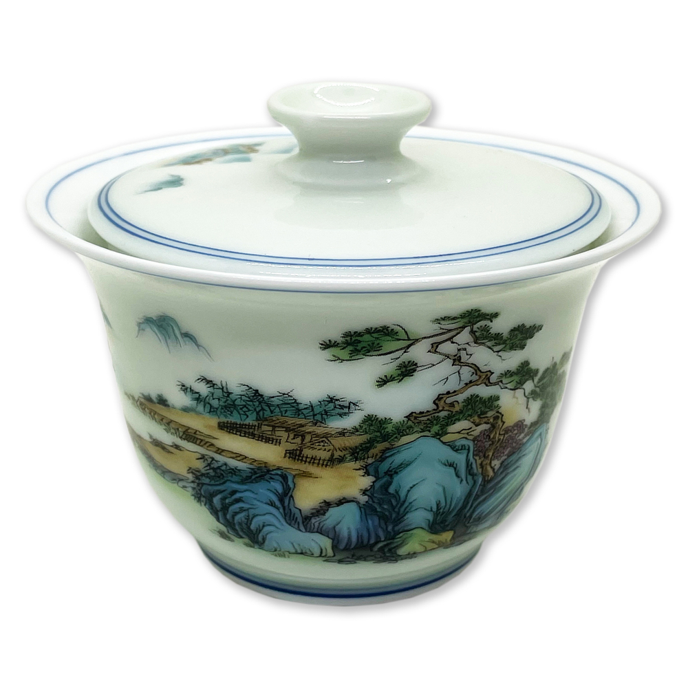 268014.3 Гайвань БАЗОВАЯ "Шань Шуй", 150мл, фарфор