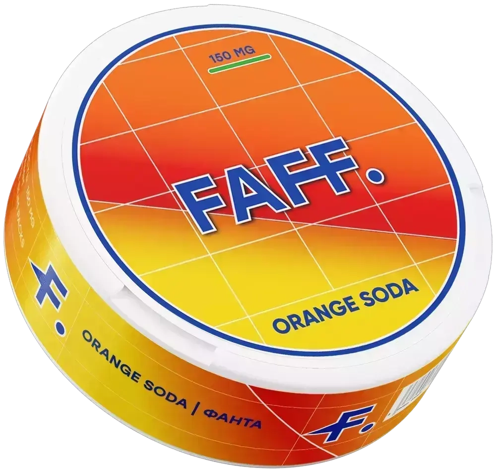 FAFF ORANGE SODA (150 МГ) - ФАНТА