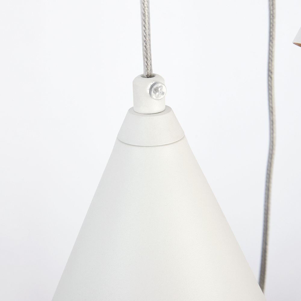 757036 Люстра CONE GW 3х6W(led) G9 БЕЛЫЙ/ЗОЛОТО