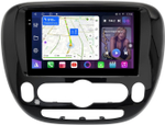 Магнитола для KIA Soul 2 2014-2019 PS (климат на штатном экране) - FarCar BM9-7002CL16 монитор 9.5" QLED на Android 14, TS10, 4+32Гб, CarPlay, 4G SIM-слот