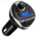 Автомобильный FM-трансмиттер - T20 Bluetooth (черный)