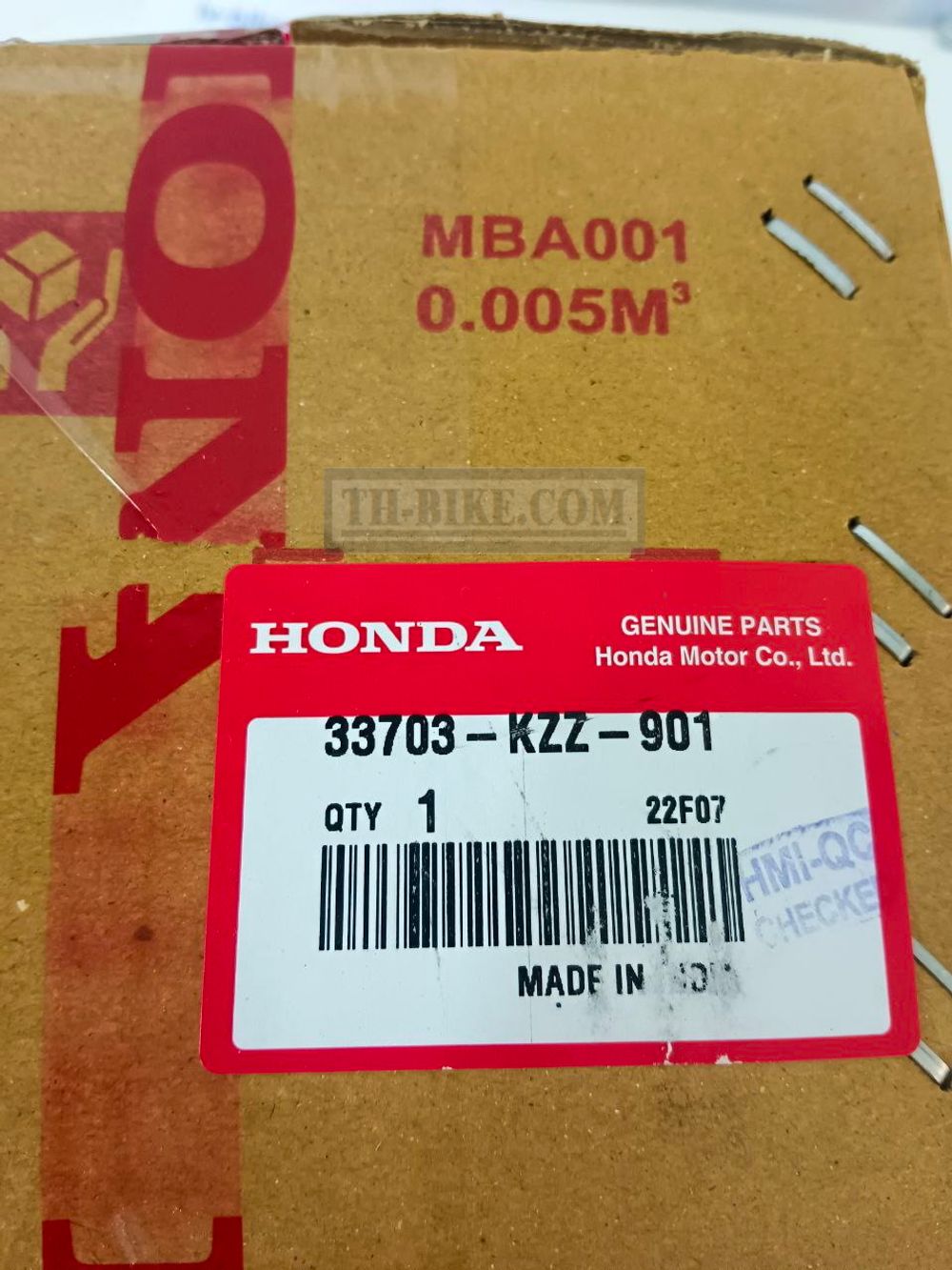 33703-KZZ-901. BASE COMP., TAILLIGHT. Tail light Honda CRF250L-M (2012-2016)