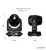 Световой прибор Amixled Spot 160W