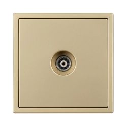 Механизм телевизионной розетки SCT-NOBE-MTV1-SFPL-GD (Arlight, Золотой песок) 054294