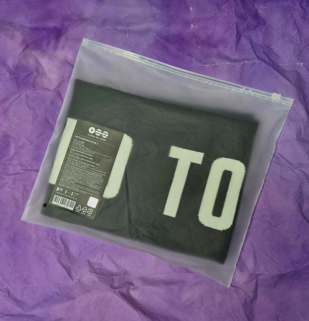 Шарф-слоган BTS Arirang Photo Slogan Muffler
